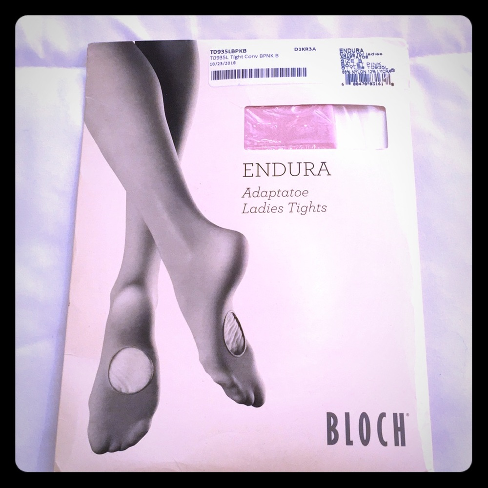 Bloch Dancewear Adaptatoe Ladies Tights Pink